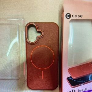 Case-Mate Soft Leather Phone Case - Brown